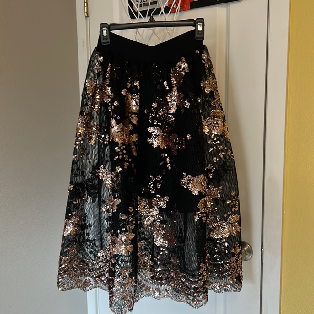 Maje Midi Skirt